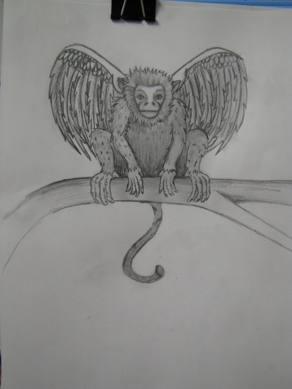 Creation of monkeying around: Step 5